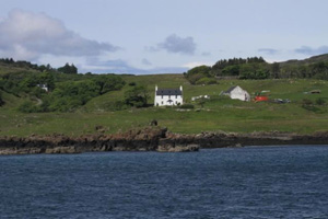 Kildonan Guest House across the water