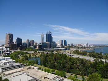 Perth skyline