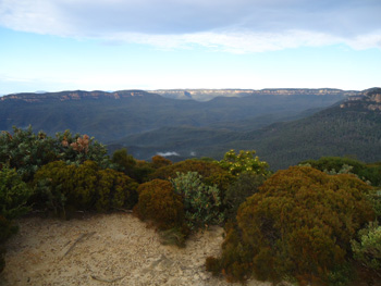 Stunning scenery in the Blue Mountains once again, this time at King's Tableland