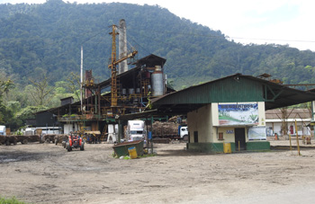 Sugar Cane refinery near Turrialba