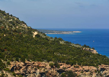 View of Akamas Peninsula