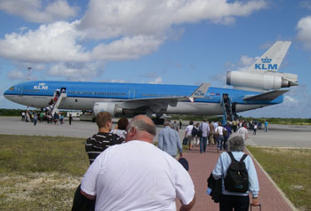 MD11 at Bonaire