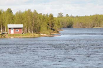 Dipper river near Russian Border