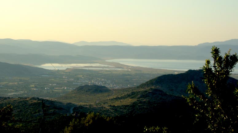 Kalloni Salt Pans and Bay