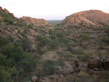 Scenery at Erongo Wilderness Lodge Wild4e