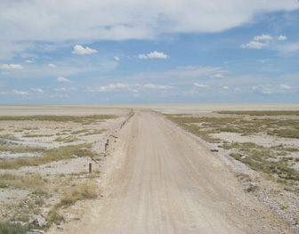 Etosha salt pan