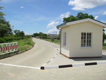 Namibia to Botswana Border Post