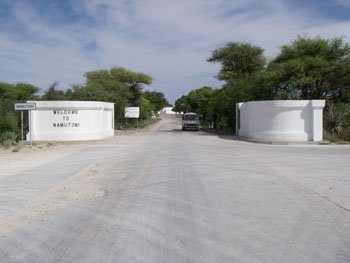 Gateway to Namutoni Camp