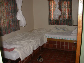Twin Bedroom at Okaukuejo Camp Etosha