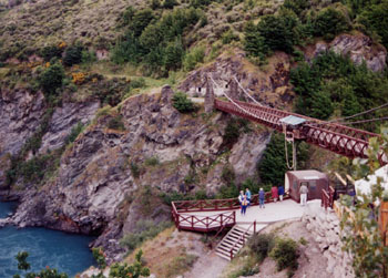 Queenstown bungee jumping