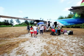 Flight to Bird Island