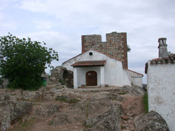 Monfrague castle chapel