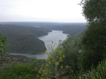 View from Monfrague Castle