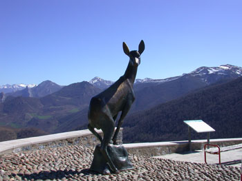 San Glorio Pass summit