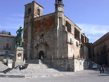 Trujillo town centre square