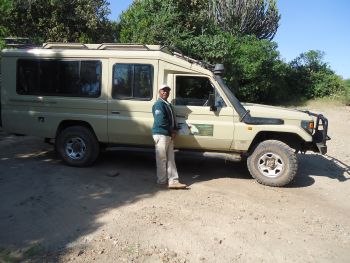 Geitan and our Landcruiser