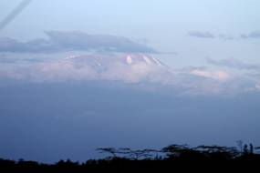 Kilimanjaro from Hatari Lodge