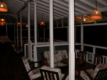 Veranda at 5.45 am